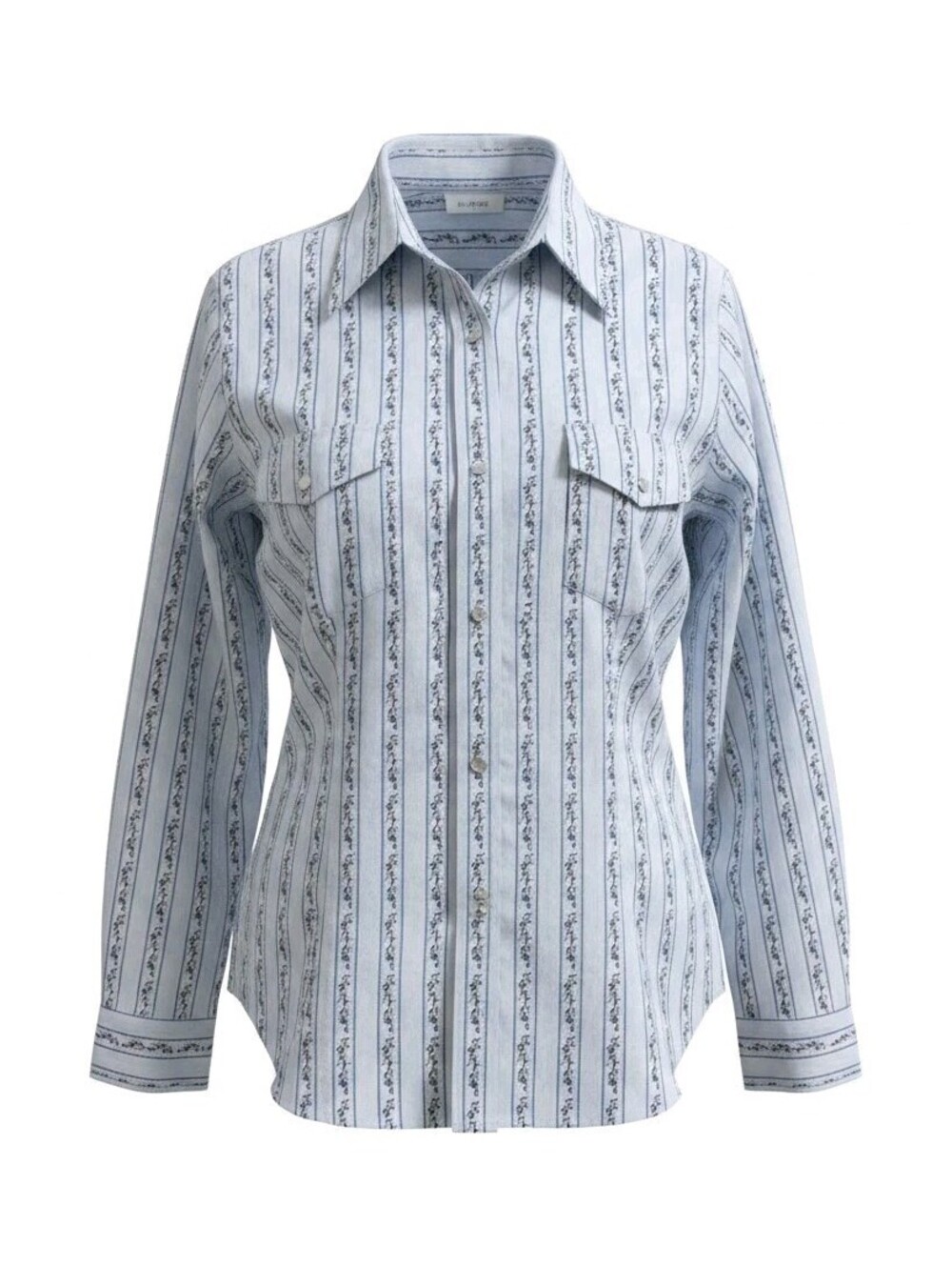 Roper Women’s Pearl Snap Shirt Cowgirl Western Size L Rodeo